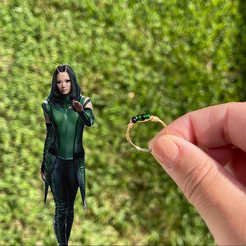 Mantis inspired ring